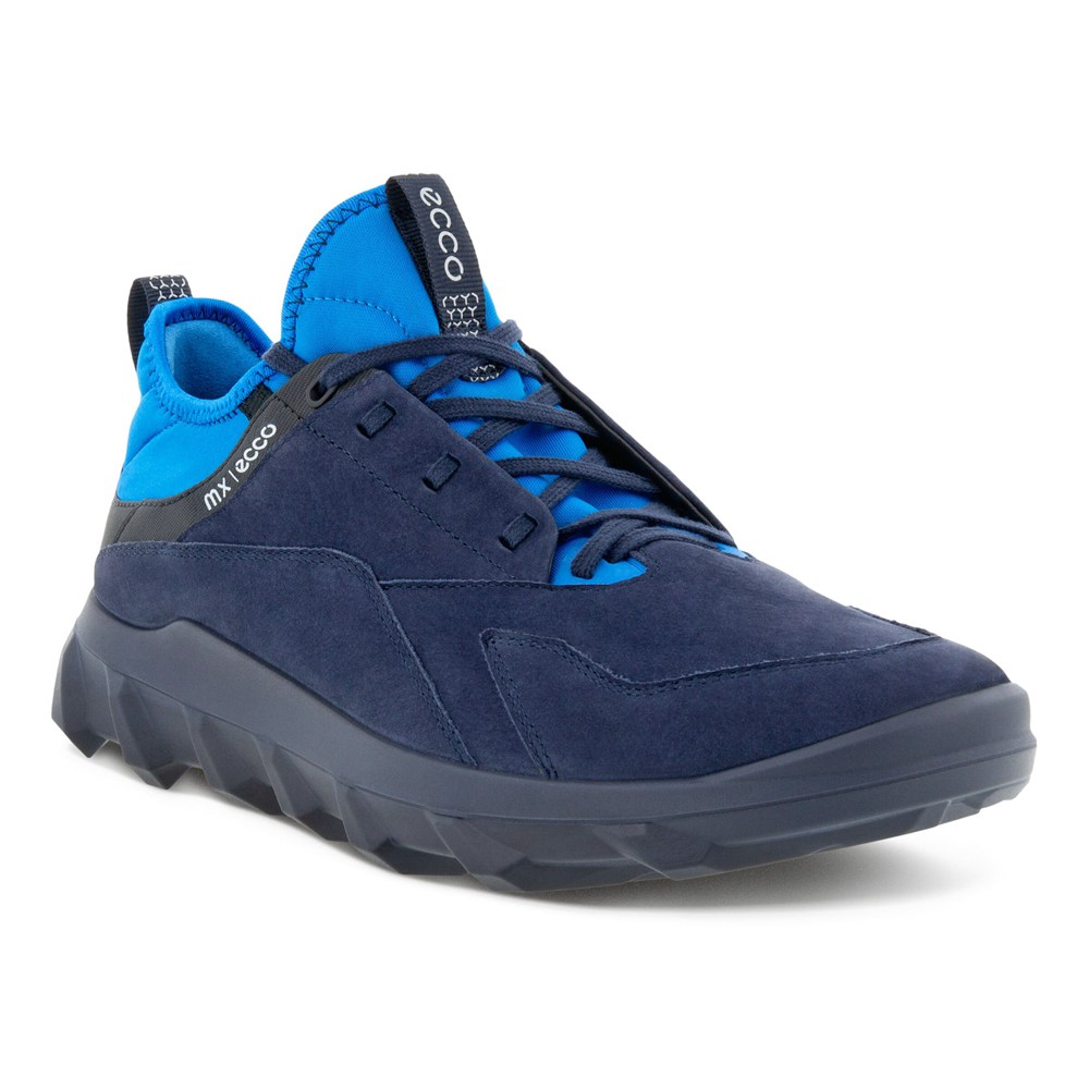 Tenis Outdoor Hombre - ECCO Mx Bajos - Azul Marino - JRY278431